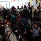 نابلس: مدرسة الشيخ محمد تفاحة للبنات تفتتح البازار البيئي المدرسي بمركز حمدي منكو