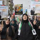 الخليل: أهالي الشهداء في مسيرة استرداد الجثامين المحتجزة