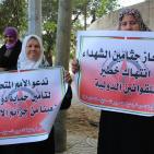 غزة: مسيرة تٌطالب باسترداد جثامين شهداء الهبة الشعبية