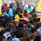 بالصور: تشييع جثمان الشهيدة سماح عبد المؤمن في قرية عمورية جنوب نابلس