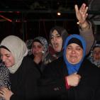 تشييع جثمان الشهيدة مرام حسونة في مدينة نابلس