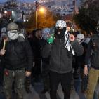 تشييع جثمان الشهيدة مرام حسونة في مدينة نابلس