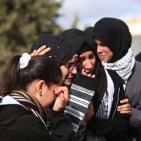 تشييع جثمان الشهيدة مهدية حماد في بلدة سلواد قرب رام الله