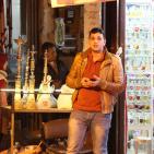 من أجواء مدينة نابلس مساء اليوم السبت