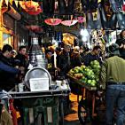 من أجواء مدينة نابلس مساء اليوم السبت