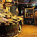 من أجواء مدينة نابلس مساء اليوم السبت