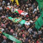بالصور: الخليل تشيع 17 شهيدا