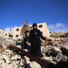 قوات الاحتلال تهدم منزل الشهيد مهند الحلبي في قرية سردا شمال رام الله