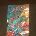 الكاتبه مليحه مسلماني  تطلق كتاب تجليات الحرف في امسية في متحف درويش