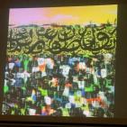 الكاتبه مليحه مسلماني  تطلق كتاب تجليات الحرف في امسية في متحف درويش