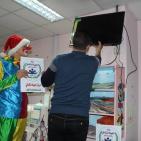 مبادرة للترفيه وتعليم الأطفال المرضى داخل مستشفى بغزة