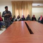 نادي جبل النار يزور مركز الدفاع المدني في مخيم بلاطة شرقي نابلس