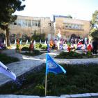 طلبة فلسطين يتقمصون دور الساسة في أكبر قضايا العالم