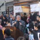 صور:عيد ميلاد الأسير الطفل أحمد مناصرة في مخيم الدهيشة