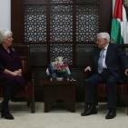 الرئيس يستقبل وزيرة خارجية استونيا مارينا كالجوراند، في رام الله