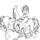 توفيق عبد العال فنان تشكيلي فلسطيني