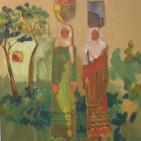 توفيق عبد العال فنان تشكيلي فلسطيني