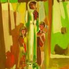 توفيق عبد العال فنان تشكيلي فلسطيني