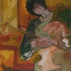 توفيق عبد العال فنان تشكيلي فلسطيني