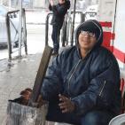 الزائر الأبيض في ضيافة الخليل