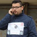 الوقفة التضامنية مع الصحفي محمد القيق في الخليل