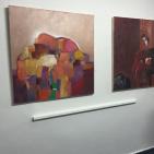 معرض ايماءات للفنان جواد ابراهيم  في بيت مريم في رام الله