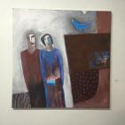 معرض ايماءات للفنان جواد ابراهيم  في بيت مريم في رام الله