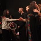 عرض الأوركسترا الوطنية الفلسطينية وأوركسترا المعهد الوطني للموسيقى في جامعة النجاح