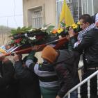 تشييع الشهيدين منصور الشوامرة، وعمر عمرو من بلدة القبيبة شمال غرب القدس