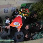 تشييع الشهيدين منصور الشوامرة، وعمر عمرو من بلدة القبيبة شمال غرب القدس