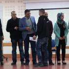 جمعية المهندسين الصناعيين بنابلس تُنظم حفلاً لتكريم لعُمال النظافة في جامعة النجاح