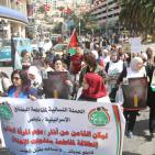 الحملة النسائية لمقاطعة المنتجات الإسرائيلية تُنظم وقفة لها في نابلس