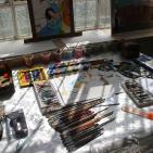 الفتى سلطان يصالح ذاته والمجتمع في رسوماته