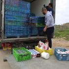 شركات الألبان تحتج امام سجن عوفر بسبب منع الاحتلال توريد منتجاتها للقدس