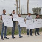 شركات الألبان تحتج امام سجن عوفر بسبب منع الاحتلال توريد منتجاتها للقدس