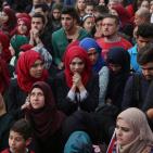 حفل الإعلان عن المعلم الفائز بجائزة نوبل في التعليم وسط رام الله