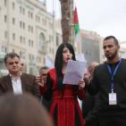 وقفة إحتجاجية وسط رام الله لإنهاء الانقسام