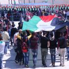 بالصور: وقفة للكتل الطلابية في جامعة النجاح بمناسبة يوم الأرض