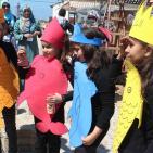 غزة تُشارك في مهرجان نوار نيسان 