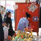 غزة تُشارك في مهرجان نوار نيسان 