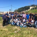 صور: 47 شتلة زيتون بأسماء شهداء القدس