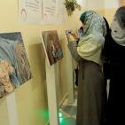 خانيونس: افتتاح معرضاً لرسومات الأطفال بمناسبة يوم الطفل الفلسطيني