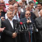 غزة: وقفة جماهيرية لإنهاء الانقسام بمشاركة شخصيات من الضفة