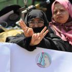 فعالية وطنية نسوية بمناسبة يوم الأسير الفلسطيني بغزة