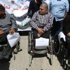 مسيرة برام الله للمطالبة بتعديل قانون الضمان الاجتماعي