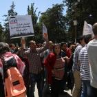 مسيرة برام الله للمطالبة بتعديل قانون الضمان الاجتماعي