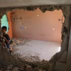 الاحتلال يهدم منزل الشهيد حسين ابو غوش في مخيم قلنديا