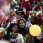 حفل تخريج مجلس الطلبة بجامعة النجاح لكلية العلوم والبصريات والمجمع الطبي