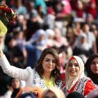 حفل تخريج مجلس الطلبة بجامعة النجاح لكلية العلوم والبصريات والمجمع الطبي