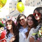 بالصور: تخريج حركة الشبيبة في جامعة النجاح لطلبة كلية الإعلام والقانون والفنون